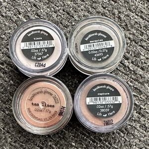 bareMinerals Glimmer Eyeshadow Collection - Tiara, Marquise, Tan Lines, Rapture